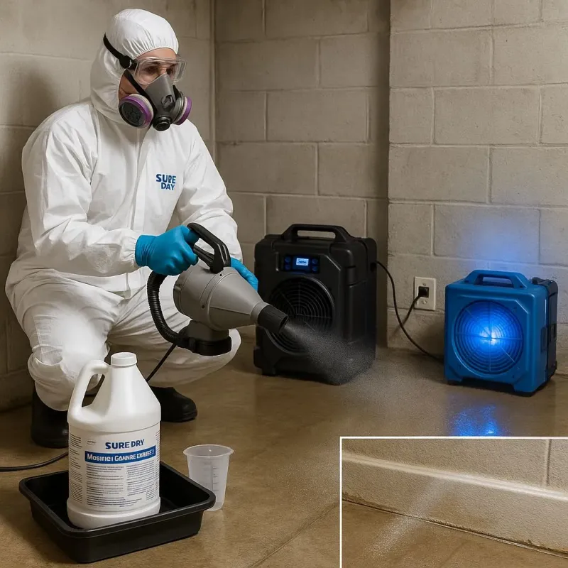 Sanitization and Odor Removal process in Bellevue, PA