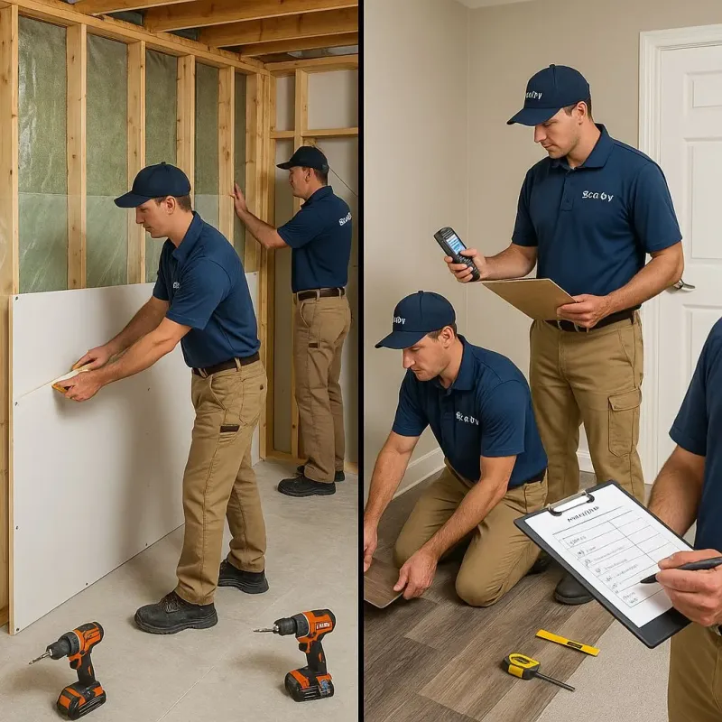 Repairs and Reconstruction process in Bellevue, PA
