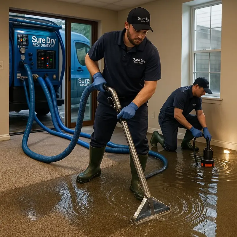 Water Extraction and Removal process in Bellevue, PA